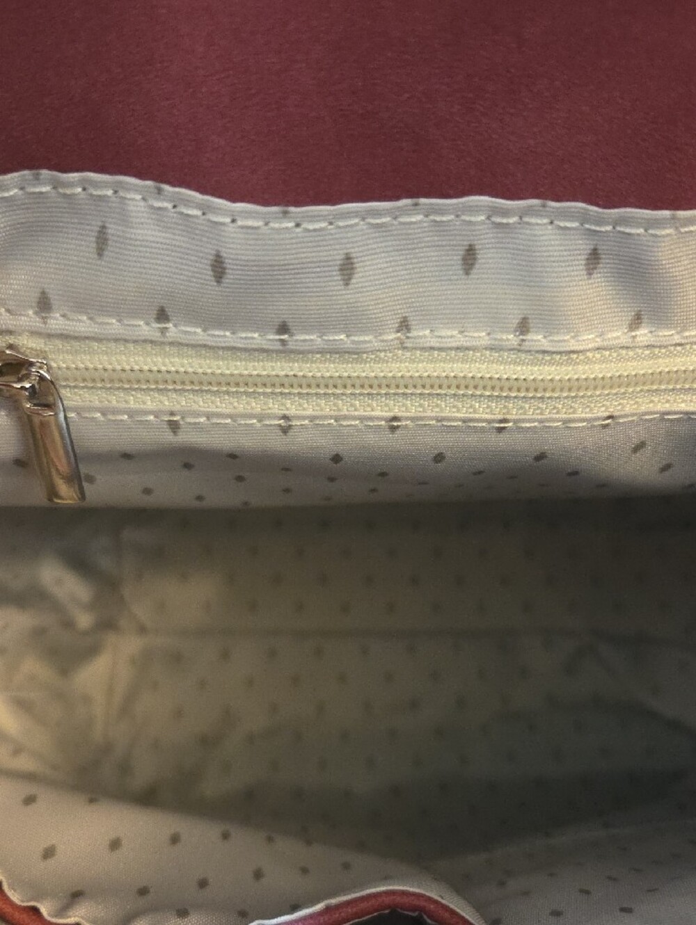 Elegant Mauve Mini Backpack with Turn-Lock Closure - Picture 5 of 6